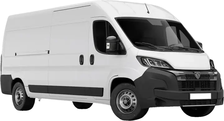 Large Van — Peugeot Boxer, Ford Transit or similar