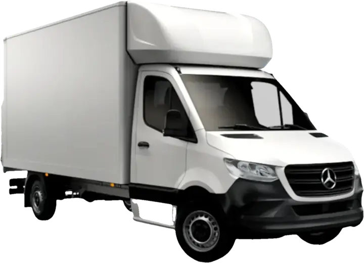 Luton Van — Mercedes-Benz Sprinter Luton or similar, tail lift subject to availability